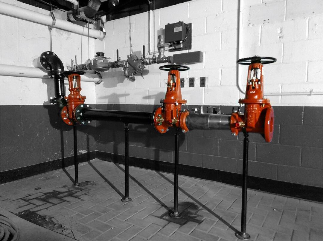 Rudco plumbing pipework and valves